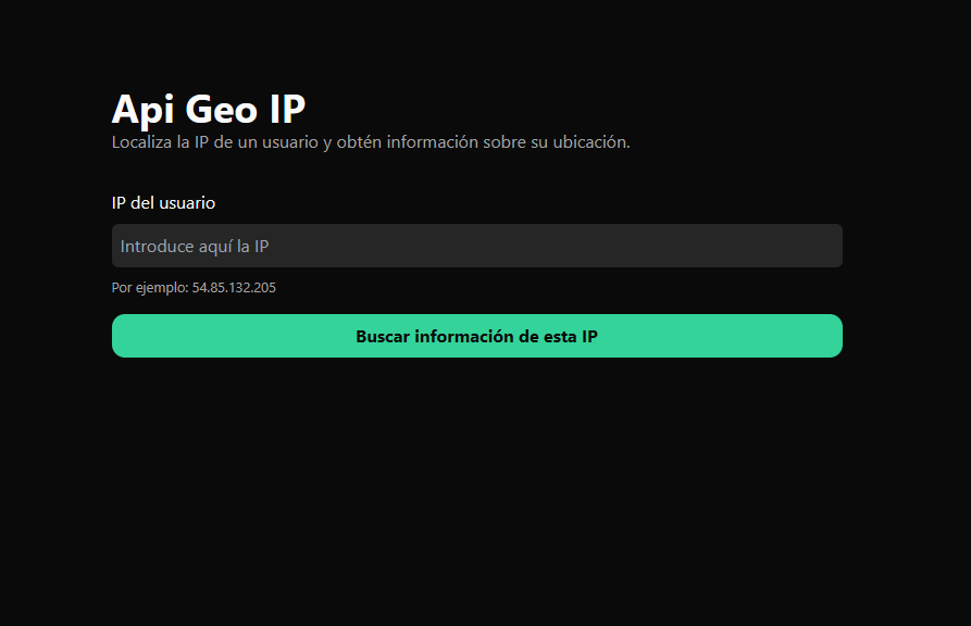 Api Geo IP